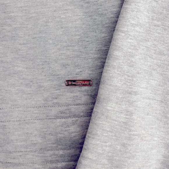 Sweaty Betty Grey Sweatshirt with Drawstring - Picture 4 of 4